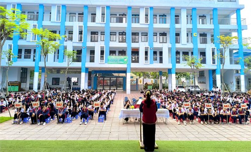 Trường thcs tam hiệp tuyên truyền phòng chống tác hại của thuốc lá